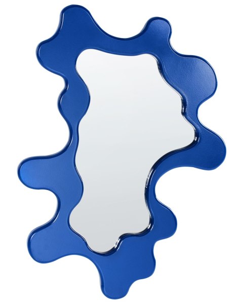 Lustro ścienne ROSCOFF 59 cm 80 cm Niebieski