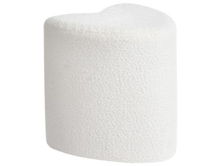 Puf SCOTIA Szenil Złamana biel 40 cm 33 cm 44 cm