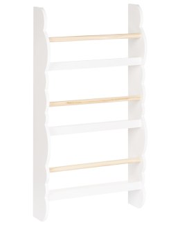 Regał ścienny RIGOLET 80 cm Biały