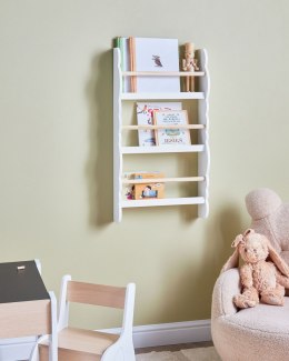 Regał ścienny RIGOLET 80 cm Biały