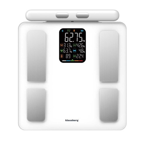 Analityczna Waga Łazienkowa Smart Ios Android Klausberg Kb-7857