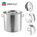 Garnek Gastronomiczny Z Pokrywą Stalową 33l Kinghoff Kh-1964