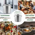 GARNEK GASTRONOMICZNY Z POKRYWĄ STALOWĄ 36L KINGHOFF KH-1965