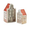 HYTTE Domek ceramiczny 8,5x7,5x16,3cm
