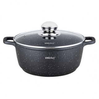 Kinghoff Garnek Marmurowy 24cm Kh-1595 4,5l