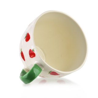 Kubek 400ml 11x15x9cm Truskawka