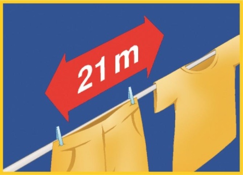 Leifheit Suszarka Na Pranie Rollfix 210 Biała 83040