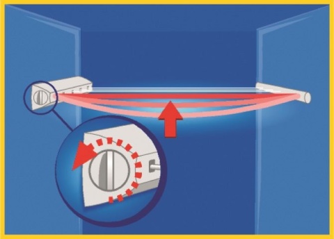 Leifheit Suszarka Na Pranie Rollfix 210 Biała 83040