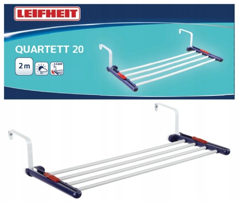 Leifheit Suszarka Uniwersalna Quartett 20 81410..