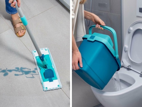 Leifheit Zestaw Power Clean + Gratis Wkład Micro Duo 55515..