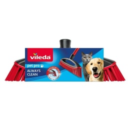 Vileda Pet Pro Szczotka Gumowa Always Clean Zapas, Głowa 173814 CN..