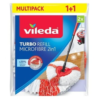 Vileda Wkład Do Mopa Turbo Czerowny 2szt 166142..