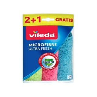 Vileda Ścierka Microfibre Ultra Fresh 3szt 167602