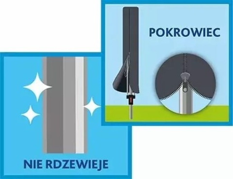 Vileda Suszarka Zewnętrzna Aluminiowa Sun Lift 60m 168254