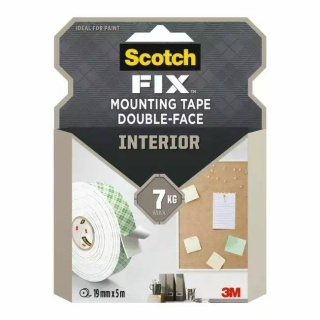 3M Scotch Taśma Montażowa Interior Dwustronna Wewnętrzna 5m...