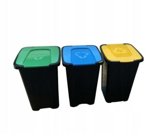 Keeeper Kosz Do Segregacji 50l zielony 1090