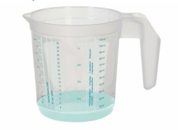 Keeeper Kubek Z Miarką Massimo 1l Seledynowy Antypoślizgowy 104916..