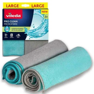 Vileda Ścierka Pro Clean Microfibra 2szt 179229 VN..