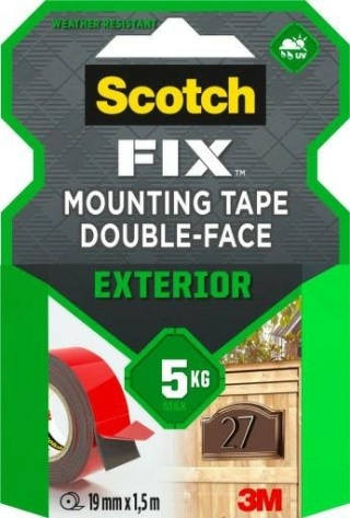 3M Scotch Taśma Montażowa Exterior Dwustronna Zewnętrzna 1,5m..