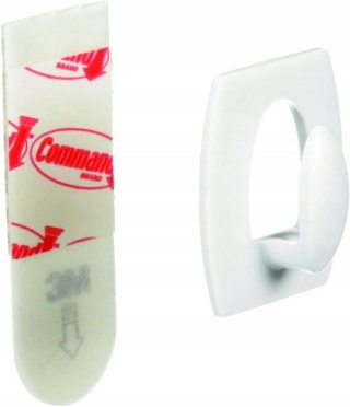 3M Command Haczyki 6szt Biale 225g 17006..