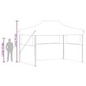 Profesjonalny, składany namiot imprezowy, 3 ściany, 3x4 m, stal Lumarko!