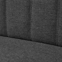  Sofa, 117x55,5x77 cm, ciemnoszara, tkanina Lumarko!