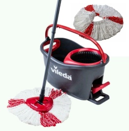 Vileda Zestaw Easy Wring Turbo + Wkład Turbo Czerwony 151608