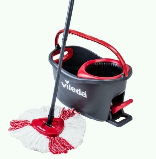 Vileda Zestaw Easy Wring Turbo + Wkład Turbo Czerwony 151608