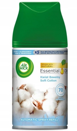 Air Wick Odświeżacz Zapas 250ml Pure Kwiat Bawełny