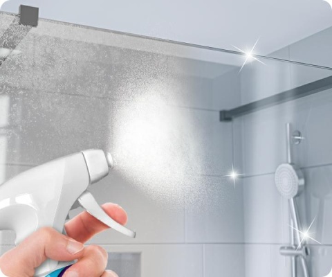 Cillit Bang Expert Spray Czystość I Połysk W Łazience Spray 750ml Niebieski..