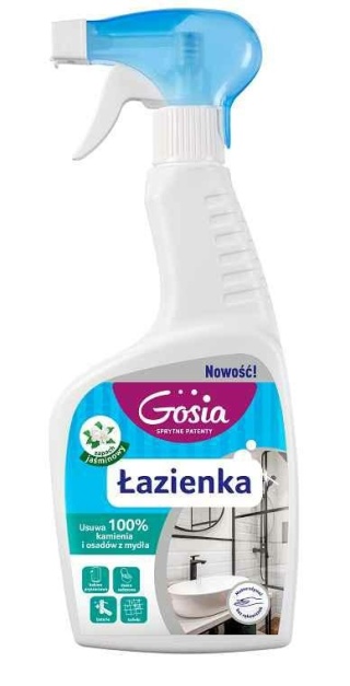 Gosia Płyn Łazienka Jaśminowy Usuwa Kamień i Osady Z Mydła 500ml 8730..