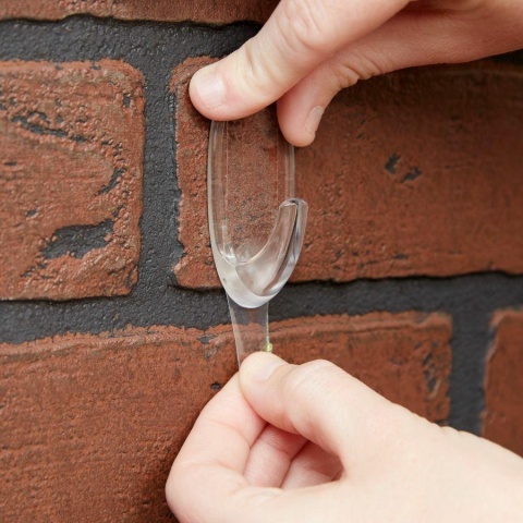 Haki Na Drzwi 2szt Command Outdoor Plastikowe Transparentne 17091 3M