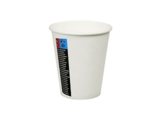 Kubek Papierowy Jednorazowy Biały 250ml 50szt..