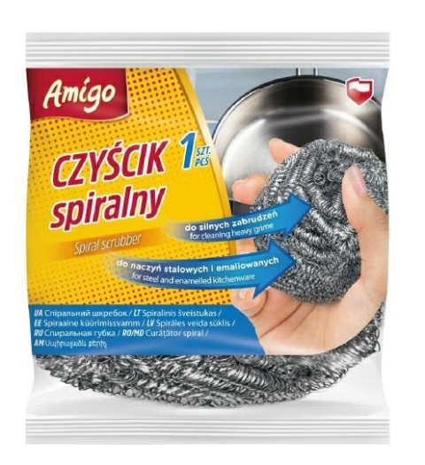 Gosia Amigo Czyścik Spiralny Inox 1szt 7748