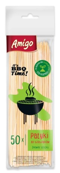 Amigo Patyczki Do Szaszłyków 25cm 50szt..