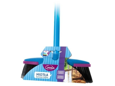 Gosia Miotła Domowa Miękka Komplet Z Drążkiem 3696
