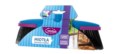 Gosia Miotła Domowa Miękka Komplet Z Drążkiem 3696