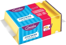 Gosia Zmywak Profilowany 3szt Żółty 5560