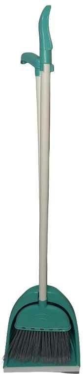 Zestaw Do Zamiatania Leniuch Szufelka Na Kiju+Zmiotka Głęboka Y-420 Turkusowy F..