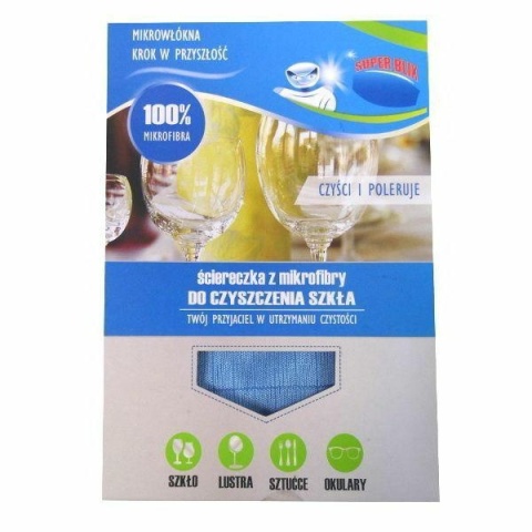 Ścierka Do Okien Luster Szkła FE-05 Mikrofibra 30x30 F..