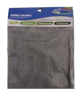 Ścierka Podłogowa Mikrofibra Szara 50x60 Fe-02 F