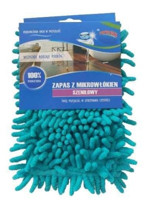 Wkład Do Mopa Duo Szenilowy Turkus..