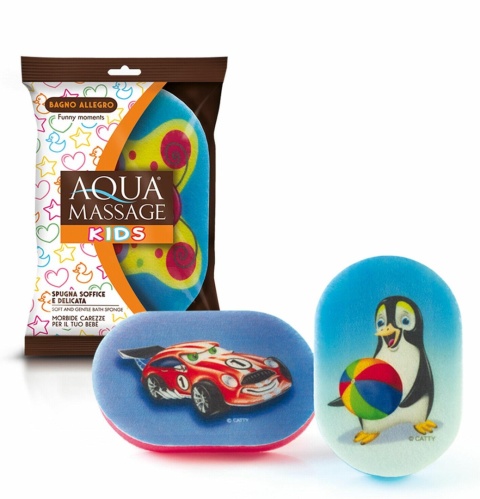 Arix Gąbka Kąpielowa Dla Dzieci Kids Funny Z Nadrukiem 608116