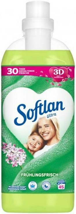 Płyn Do Płukania Softlan Konwalia Zielony 1l Fruhlingsfirsch..
