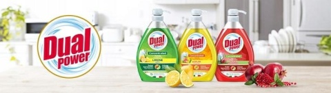Dual Power Koncentrat Do Mycia Naczyń Aceto Vinegre 1l Pompka..