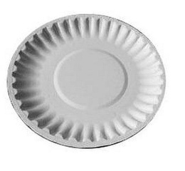 Talerzyk Papierowy Jednorazowy 100szt 18cm Okrągły