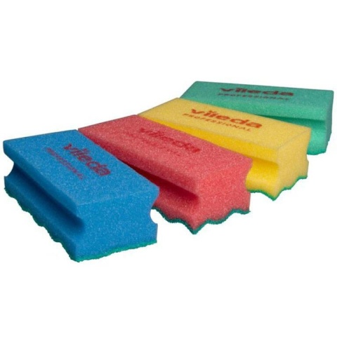 Vileda Gąbka Pur Active Czerwona 123112 Vileda Professional