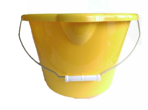 Wiadro Z Uchwytem Metalowym 12l 2098 R