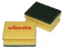 Vileda Gąbka Zielony Pad 7x9,5cm Logo Vileda 125603