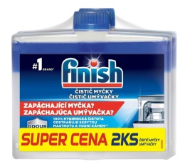 Finish Płyn Do Mycia Zmywarek 2x250ML Regular